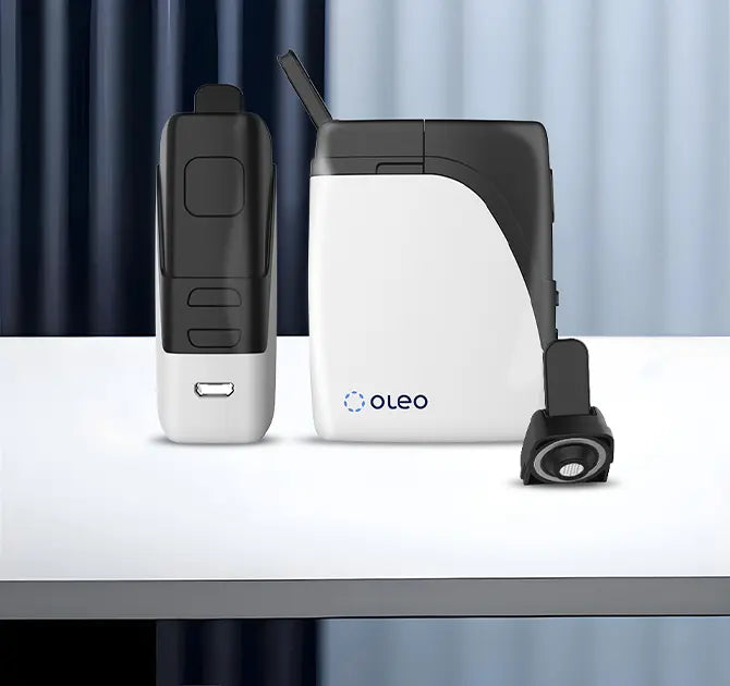 Panacea vaporiser device, clinical product photography
